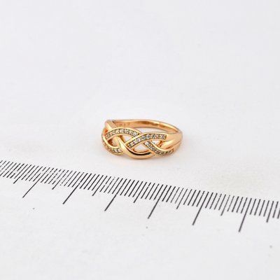 Кольцо Xuping из медицинского золота позолота 18К (03873-18) 03873-18 фото