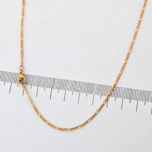 Цепочка 45 см Xuping TTM из медицинского золота позолота 18К (04276) 04276 фото