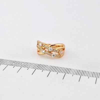 Кольцо Xuping из медицинского золота позолота 18К (03687-19) 03687-19 фото