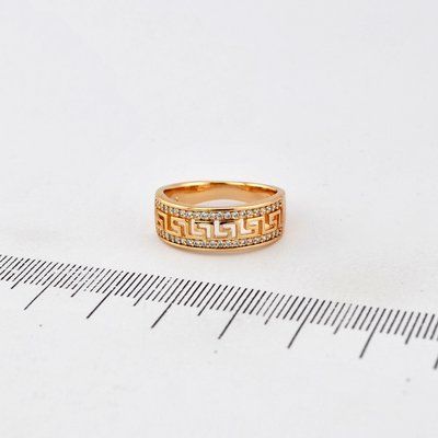 Кольцо Xuping из медицинского золота позолота 18К (03996-19) 03996-19 фото