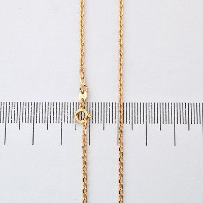 Цепочка 50 см Xuping из медицинского золота позолота 18К (04277) 04277 фото