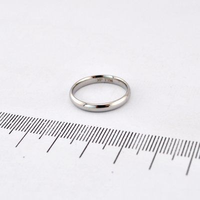 Кольцо обручальное Xuping из медицинского золота родий (02974-18) 02974-18 фото