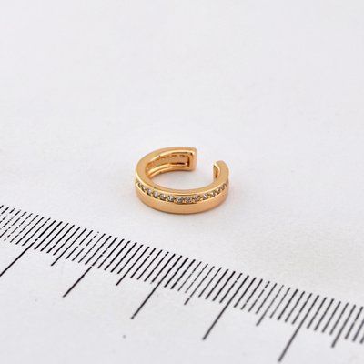 Каф на хрящ Xuping з медичного золота позолота 18К (04379) 04379 фото