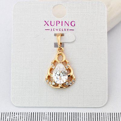 Кулон Xuping з медичного золота позолота 18К (03905) 03905 фото