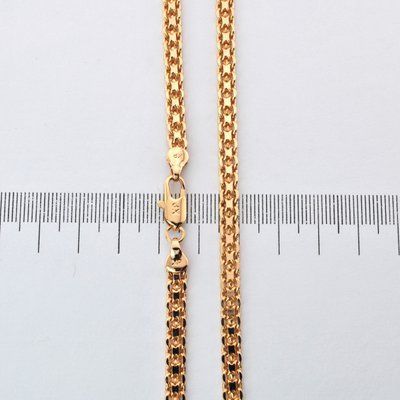Цепочка 60 см Xuping из медицинского золота позолота 18К (04280) 04280 фото