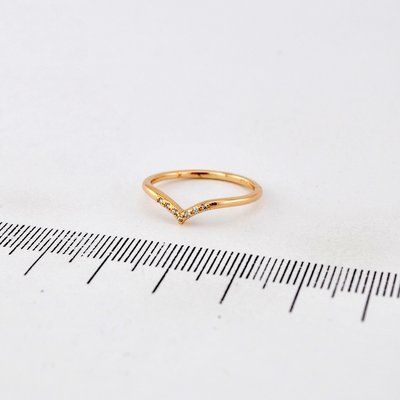 Кольцо Xuping из медицинского золота позолота 18К (03875-17) 03875-17 фото