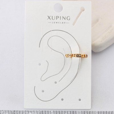 Каф на хрящ Xuping з медичного золота позолота 18К (04237) 04237 фото