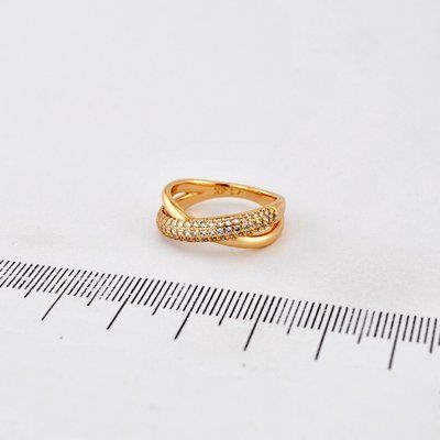 Кольцо Xuping из медицинского золота позолота 18К (03876-17) 03876-17 фото