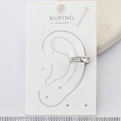 Каф на хрящ Xuping з медичного золота родій (04238) 04238 фото
