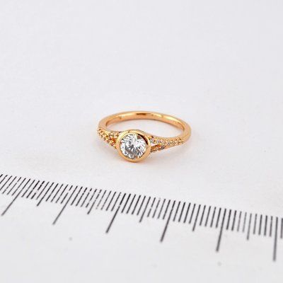 Каблучка Xuping з медичного золота позолота 18К (03369-18) 03369-18 фото