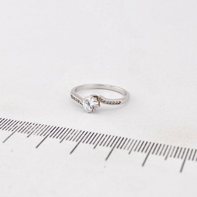 Кольцо Xuping из медицинского золота родий (03703-19) 03703-19 фото