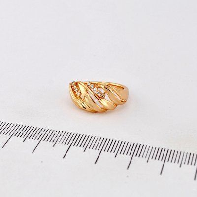 Кольцо Xuping из медицинского золота позолота 18К (03689-19) 03689-19 фото