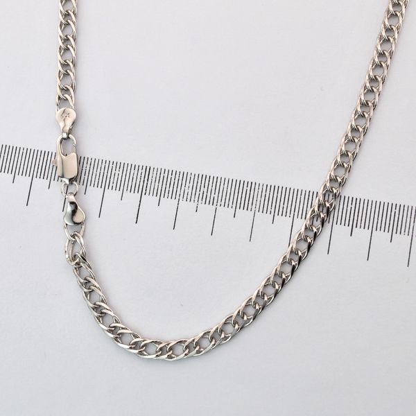 Цепочка 60 см Xuping из медицинского золота родий (04290) 04290 фото