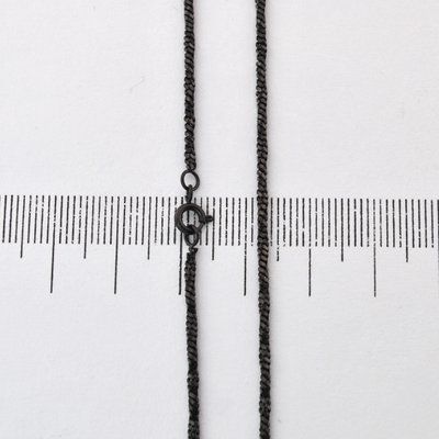 Ланцюжок 45 см Xuping TTM з медичного золота чорний титан (04390) 04390 фото