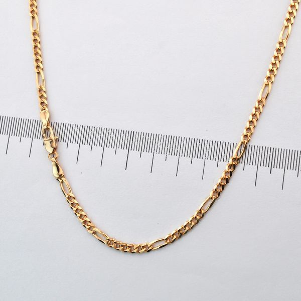 Цепочка 55 см Xuping из медицинского золота позолота 18К (03850) 03850 фото
