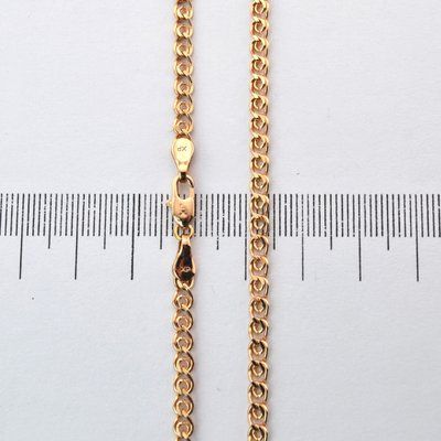 Цепочка 45 см Xuping из медицинского золота позолота 18К (03852) 03852 фото