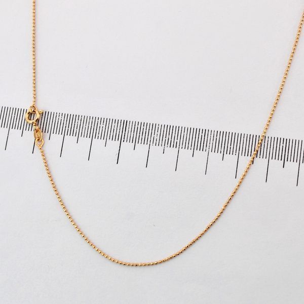 Цепочка 60 см Xuping из медицинского золота позолота 18К (03924) 03924 фото