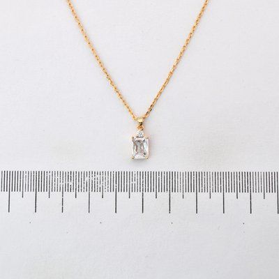 Підвіска Xuping 47+5 см з медичного золота позолота 18К (04251) 04251 фото