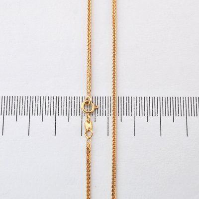 Цепочка 50 см Xuping из медицинского золота позолота 18К (04268) 04268 фото
