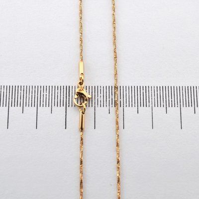 Ланцюжок 50 см Xuping з медичного золота позолота 18К (03777) 03777 фото