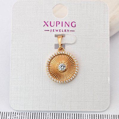 Кулон Xuping з медичного золота позолота 18К (04012) 04012 фото