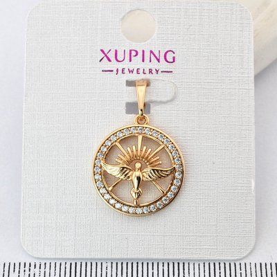 Кулон Xuping з медичного золота позолота 18К (04013) 04013 фото