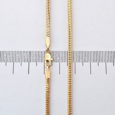 Цепочка 70 см Xuping из медицинского золота позолота 18К (03931) 03931 фото