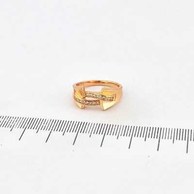 Кольцо Xuping из медицинского золота позолота 18К (04149-17) 04149-17 фото