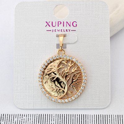 Кулон Xuping дерево жизни из медицинского золота позолота 18К (04435) 04435 фото