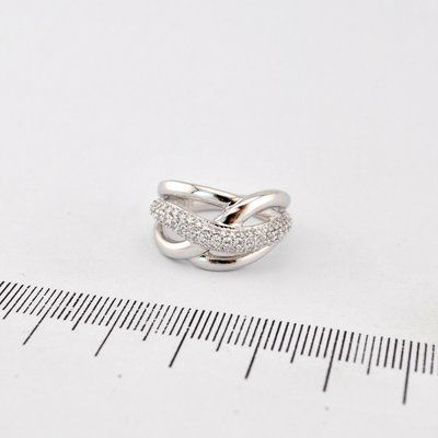 Кольцо Xuping из медицинского золота родий (03393-17) 03393-17 фото