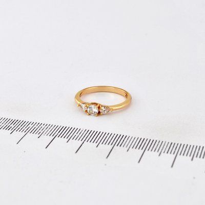 Кольцо Xuping из медицинского золота позолота 18К (03871-16) 03871-16 фото