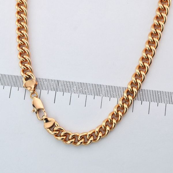 Цепочка 50 см Xuping из медицинского золота позолота 18К (03938) 03938 фото