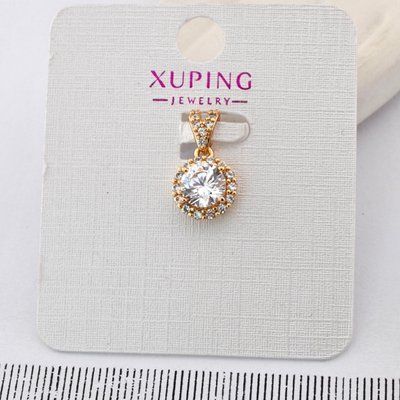 Кулон Xuping 9 мм з медичного золота позолота 18К (03773) 03773 фото