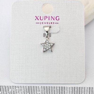Кулон Xuping звезда из медицинского золота родий (04446) 04446 фото