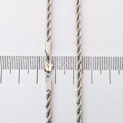 Цепочка 70 см Xuping из медицинского золота родий (03945) 03945 фото