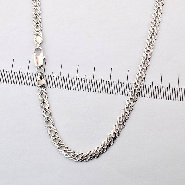 Цепочка 50 см Xuping из медицинского золота родий (03487) 03487 фото